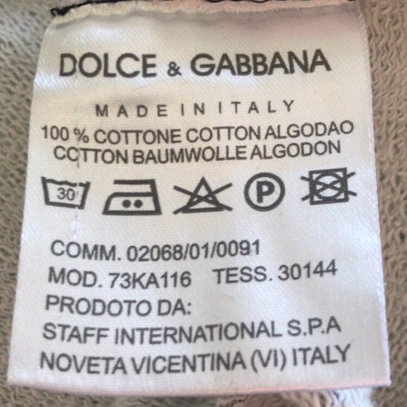 (SOLD) Dolce & Gabbana Family Patch Hoodie - Picture 4 of 4